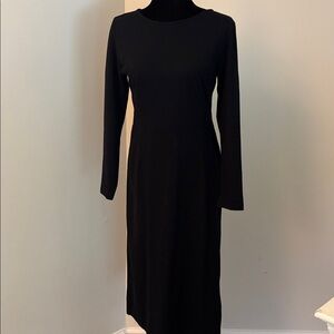 J. Crew Classic Black Dress